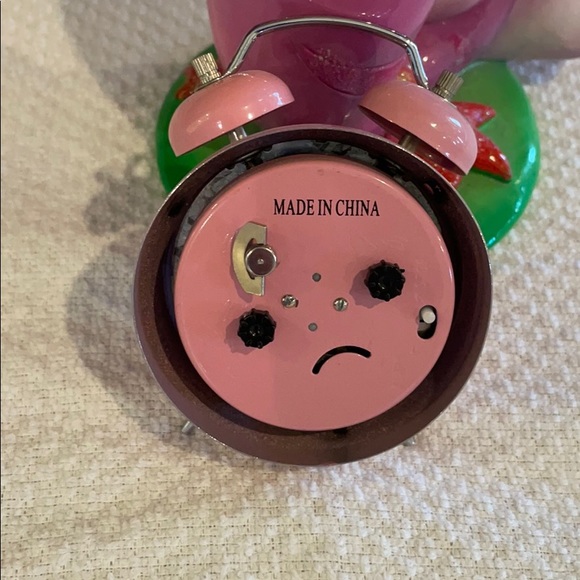 Ceramic Mermaid Alarm clock - Picture 3 of 5